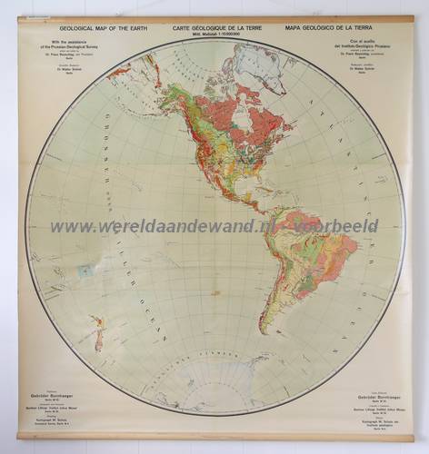wandkaart schoolkaart schoolplaat