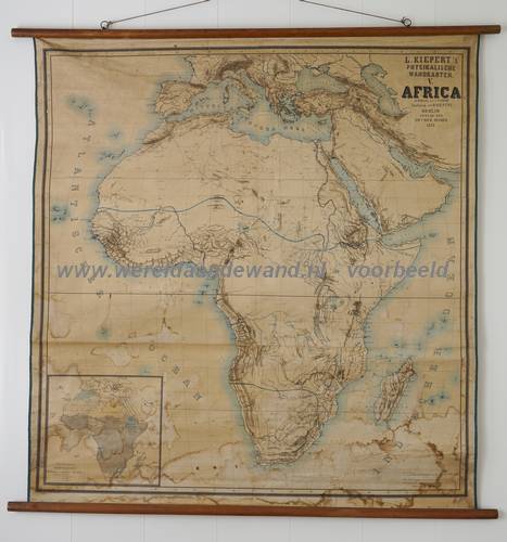 wandkaart schoolkaart schoolplaat