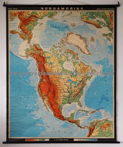 wandkaart schoolkaart schoolplaat