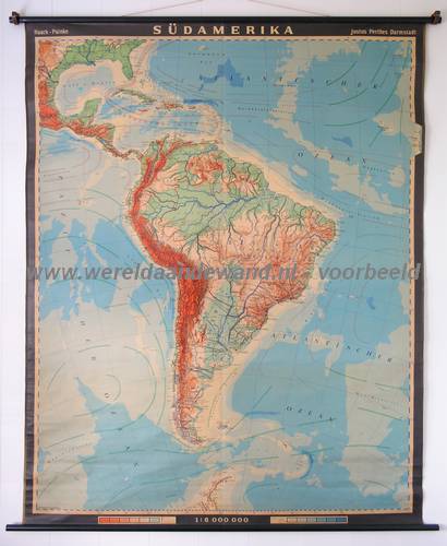 wandkaart schoolkaart schoolplaat