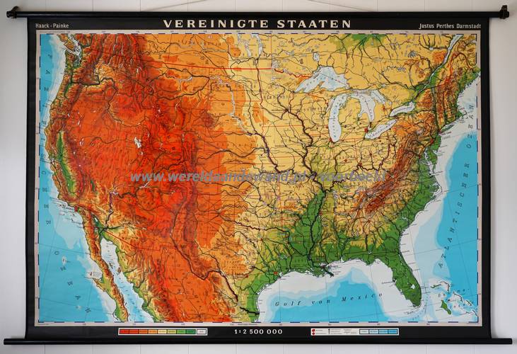 wandkaart schoolkaart schoolplaat