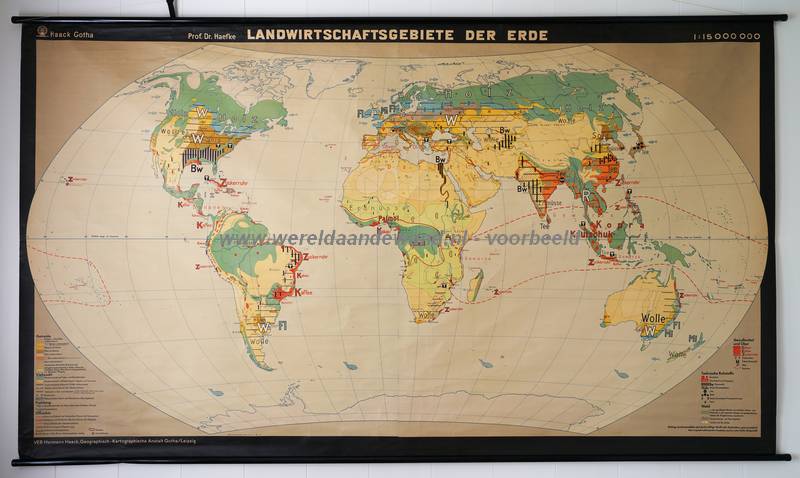 wandkaart schoolkaart schoolplaat