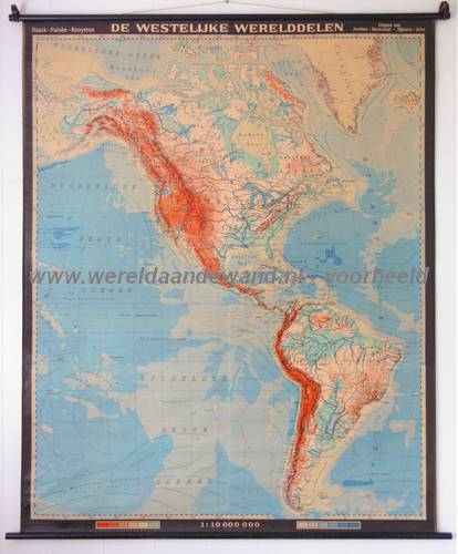 wandkaart schoolkaart schoolplaat