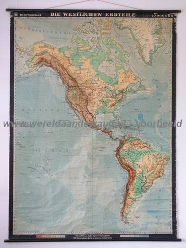 wandkaart schoolkaart schoolplaat