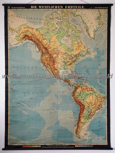 wandkaart schoolkaart schoolplaat