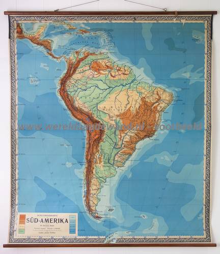 wandkaart schoolkaart schoolplaat