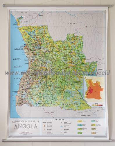 wandkaart schoolkaart schoolplaat