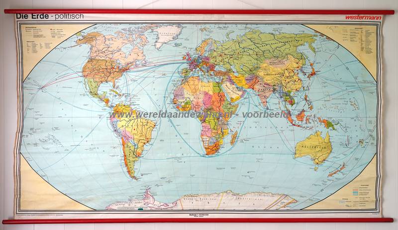 wandkaart schoolkaart schoolplaat