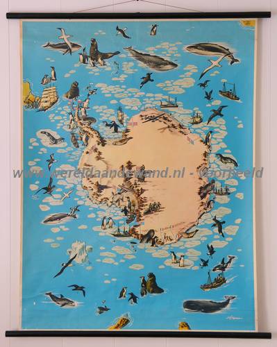 wandkaart schoolkaart schoolplaat