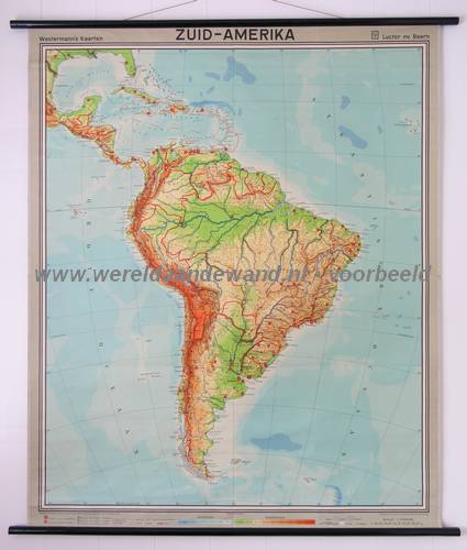 wandkaart schoolkaart schoolplaat