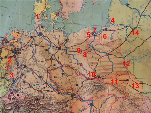 Wandkaartcode EUR_WO1N