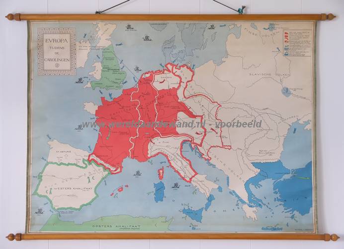 wandkaart schoolkaart schoolplaat