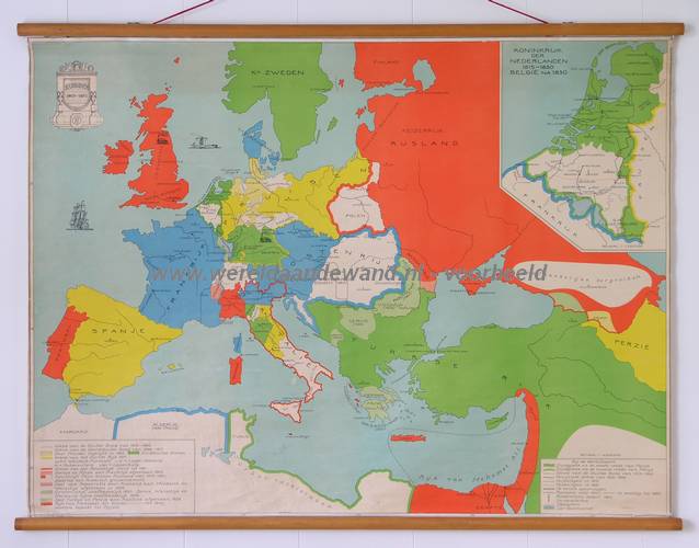 wandkaart schoolkaart schoolplaat