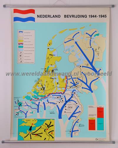 wandkaart schoolkaart schoolplaat