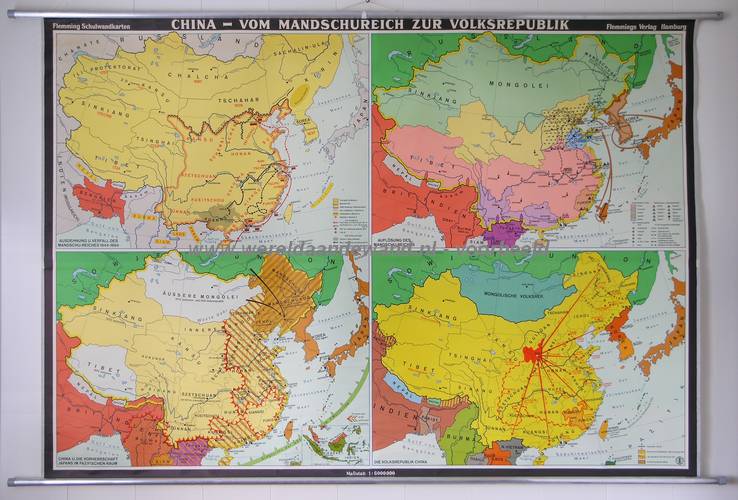 wandkaart schoolkaart schoolplaat