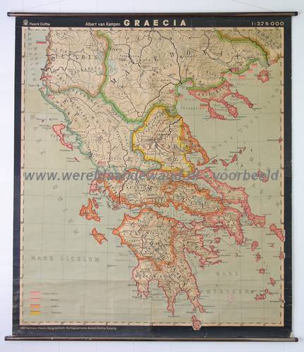 wandkaart schoolkaart schoolplaat