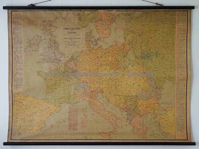 wandkaart schoolkaart schoolplaat