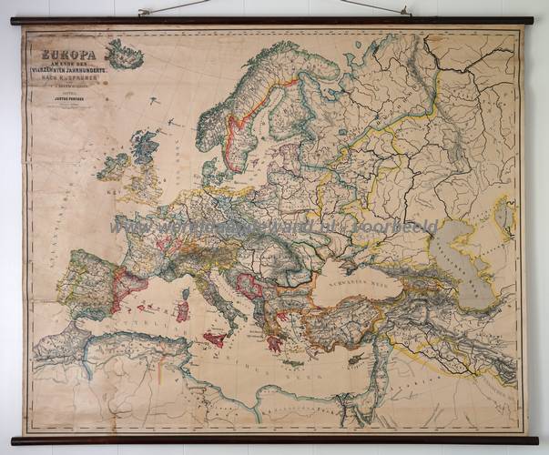 wandkaart schoolkaart schoolplaat