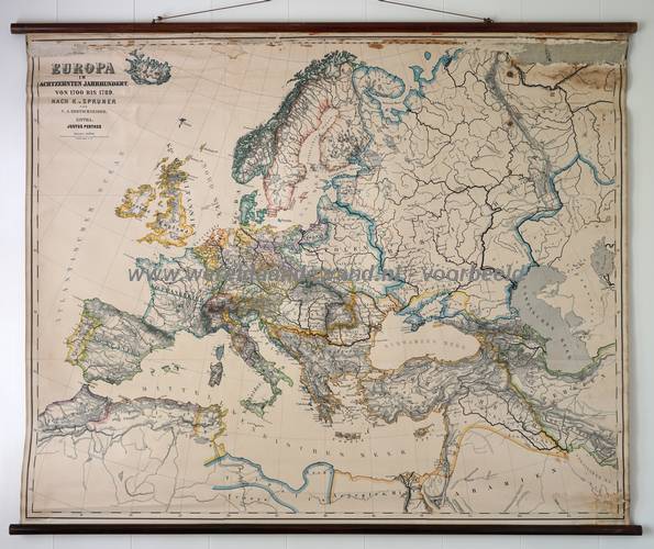 wandkaart schoolkaart schoolplaat