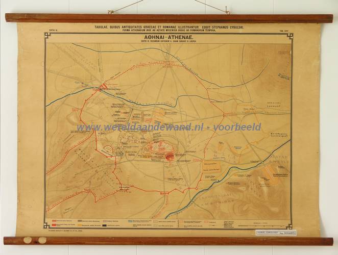 wandkaart schoolkaart schoolplaat