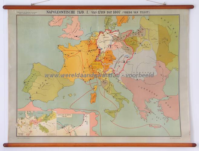 wandkaart schoolkaart schoolplaat