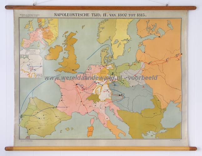 wandkaart schoolkaart schoolplaat