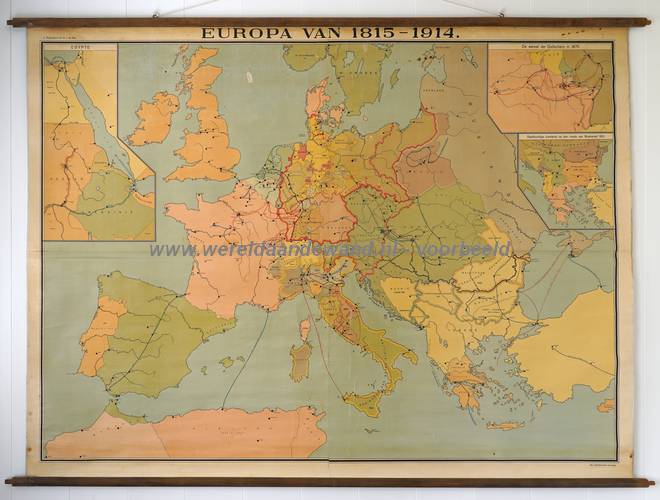 wandkaart schoolkaart schoolplaat