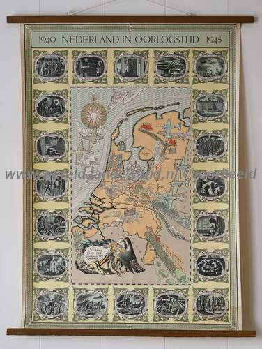 wandkaart schoolkaart schoolplaat