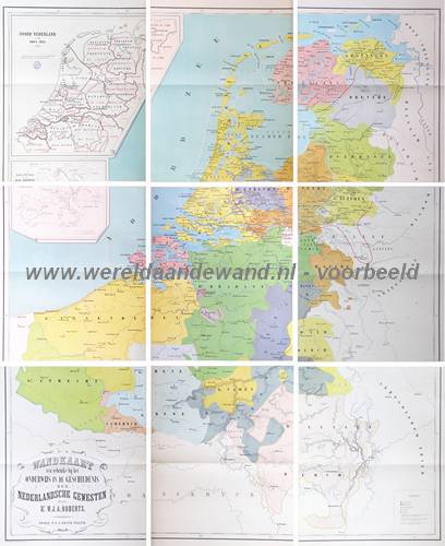 wandkaart schoolkaart schoolplaat