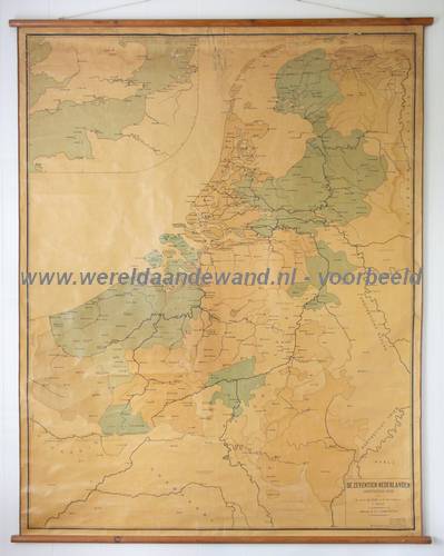 wandkaart schoolkaart schoolplaat