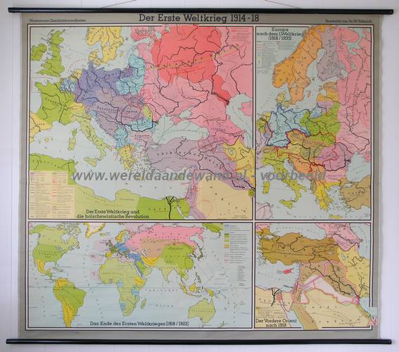 wandkaart schoolkaart schoolplaat