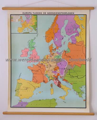 wandkaart schoolkaart schoolplaat