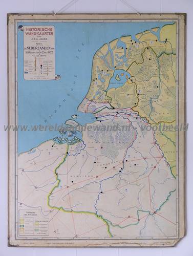 wandkaart schoolkaart schoolplaat