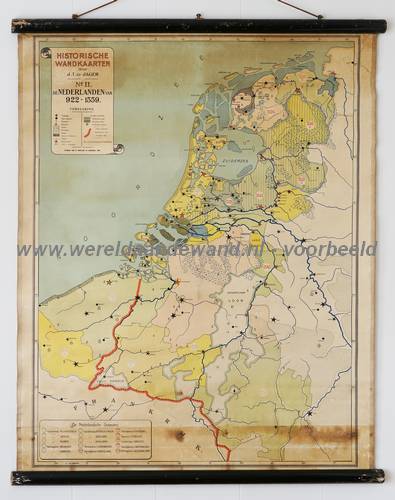 wandkaart schoolkaart schoolplaat