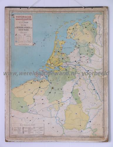 wandkaart schoolkaart schoolplaat