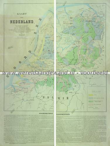 wandkaart schoolkaart schoolplaat