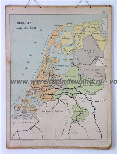 wandkaart schoolkaart schoolplaat