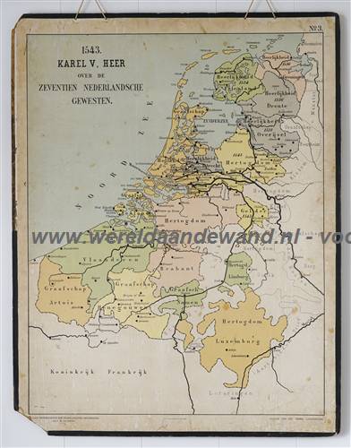 wandkaart schoolkaart schoolplaat