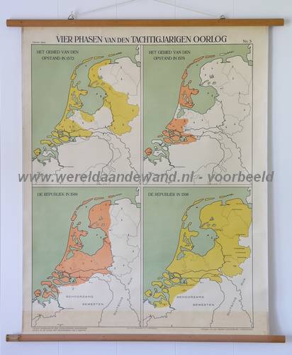 wandkaart schoolkaart schoolplaat