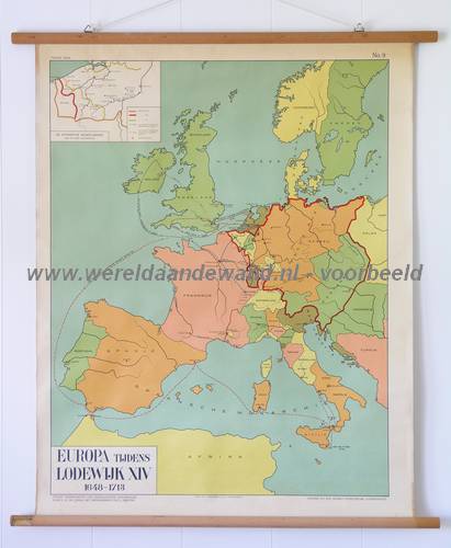 wandkaart schoolkaart schoolplaat