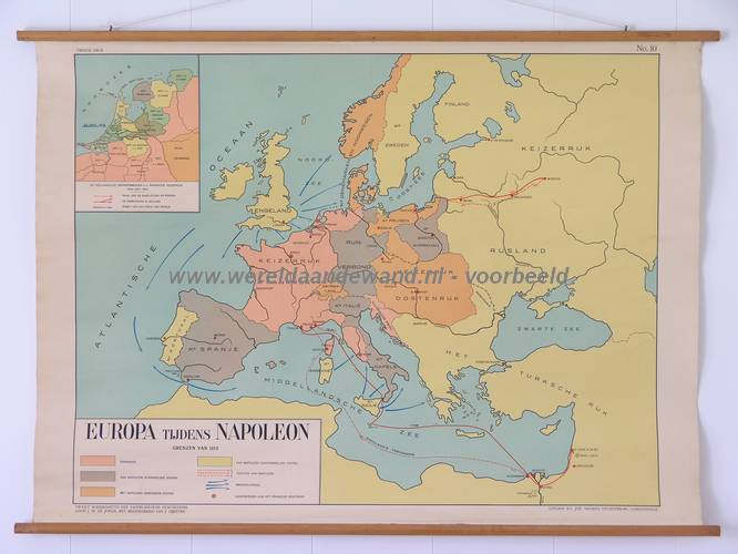 wandkaart schoolkaart schoolplaat