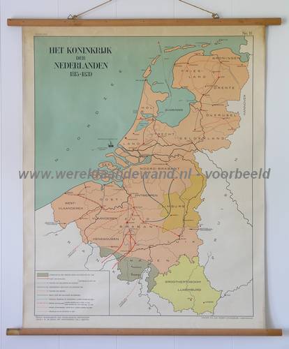 wandkaart schoolkaart schoolplaat